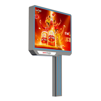 사용자 정의 p6 8000nits IP65 방수 광고 표시 야외 LED 광고판 4G 시스템 HDMI