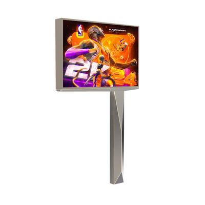 쉽게 설치 P6 강철 디지털 디스플레이 LED 화면 야외 광고 게시판