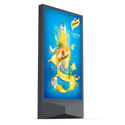 고급 디자인 8000nits IP65 P4 P5 P6 P8 P10 LED 사이니지 디스플레이 디지털 실내 Mupi 디지털