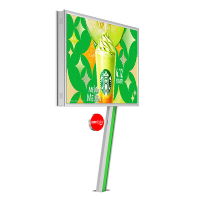 쉽게 설치 디지털 디스플레이 8000nits IP65 P6 강철 광고판 야외 광고 LED 광고판 가격