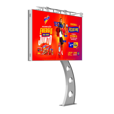 쉽게 설치 IP65 방수 p6 8000nits 강철 광고 디지털 화면 LED 비디오 벽