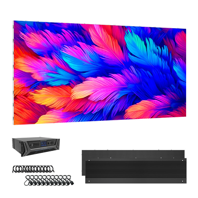 500x250/750x250/1000x250mm 알루미늄 캐비닛 LED 디스플레이 - P1.56 P1.95 P2.5 P2.6 P2.9 P3.91 - 실내 광고 및 전시회에 적합