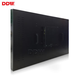 원형 55 구부려진 영상 벽 500 Nits 광도 LED 역광선 RS232 입출력