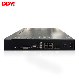 원형 55 구부려진 영상 벽 500 Nits 광도 LED 역광선 RS232 입출력