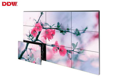 좁은 디자인 Frameless 영상 벽, Lcd 원격 제어 영상 벽 전시