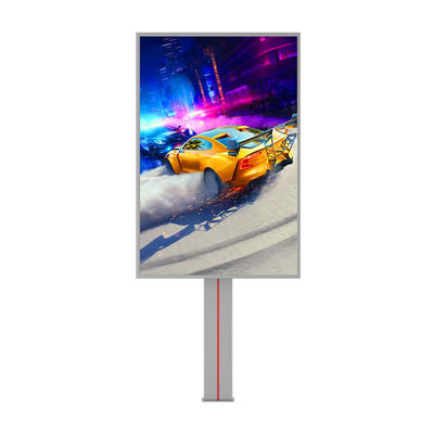 쉽게 설치 수질성 IP65 p6 8000nits 강철 광고판 LED 디스플레이 야외 LED 광고판 가격